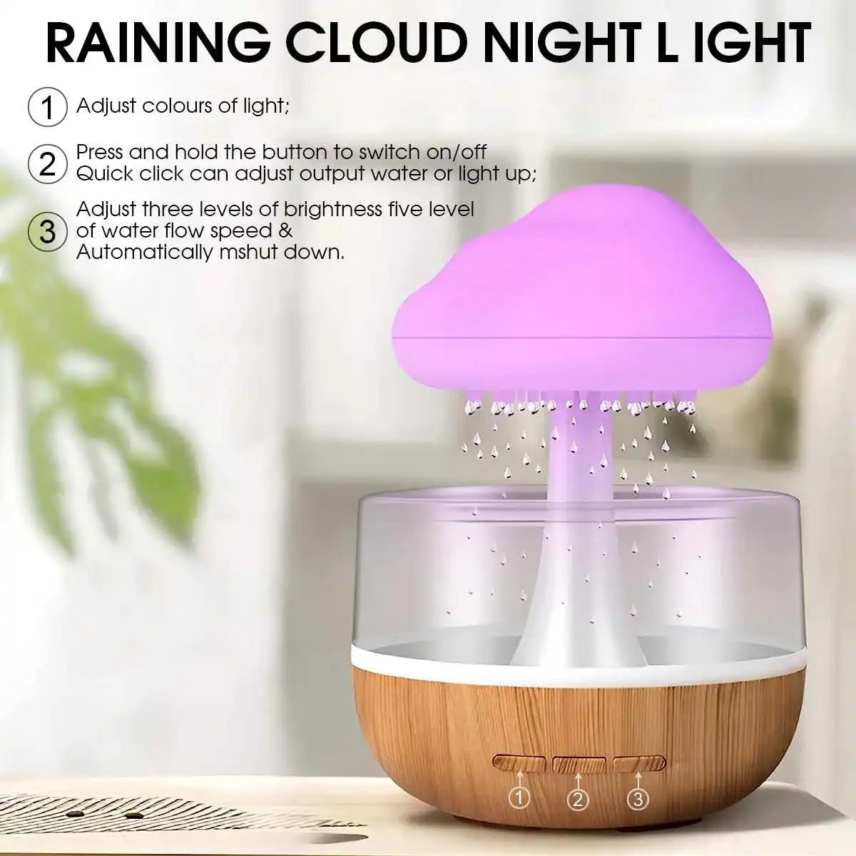 CloudMist™ Rain Cloud Aroma Diffuser